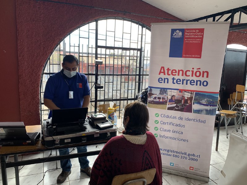 registro civil en terreno