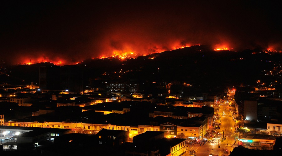 INCENDIO VALPARAISO